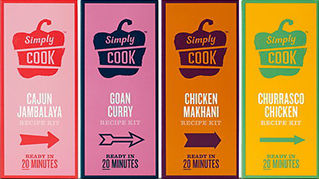 通過B＆B充滿活力的新品牌表達(dá)，Simply Cook在零售